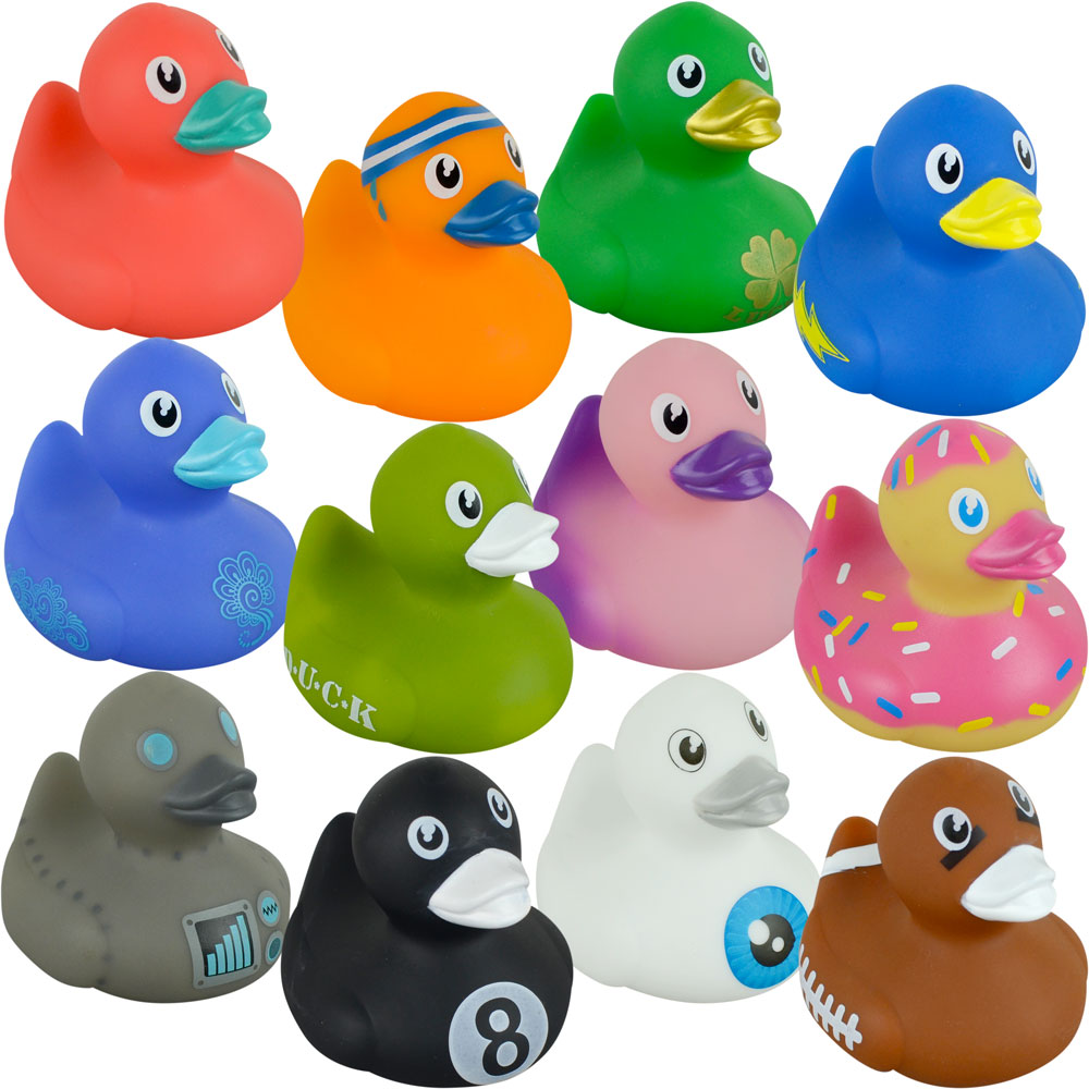 2in Rubber Ducks Series 2 50pcs A A Global Industries